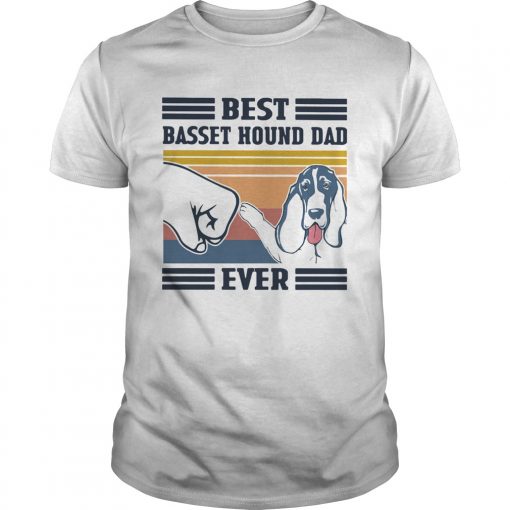Best Basset Hound Dad Ever Vintage Unisex 510x510 1