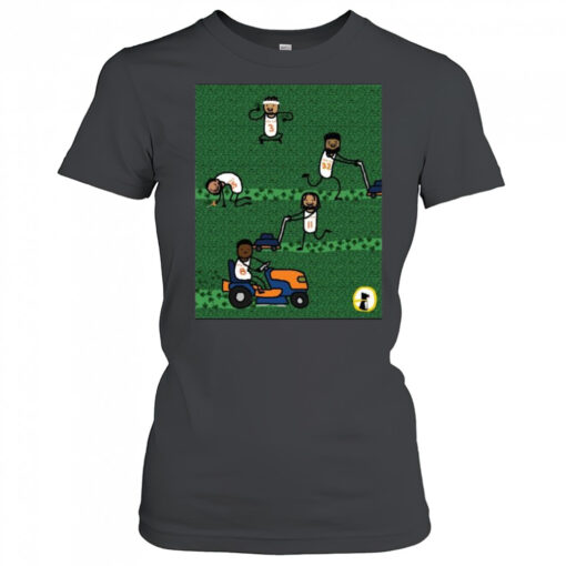 New York Knicks Basketball Eliminate The Celtics From The Garden T Shirt Womens T Shirt Atol60