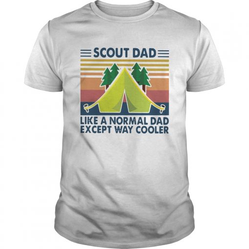 Scout Dad Like A Normal Dad Except Way Cooler Vintage Unisex 1 510x510 1