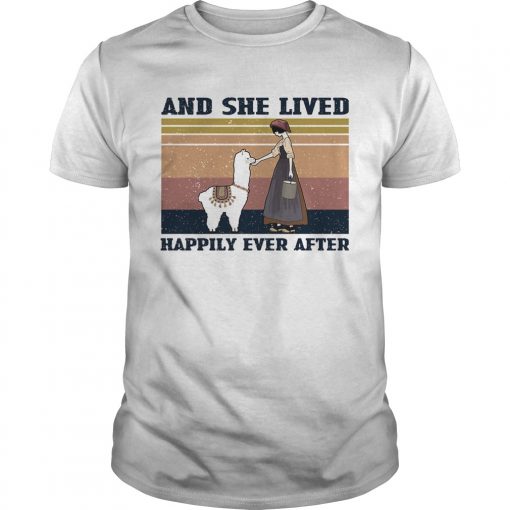And She Lives Happily Ever After Vintage Unisex 510x510 1