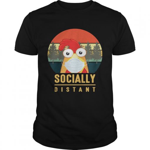 Chicken Mask Socially Distant Covid19 Vintage Unisex 510x510 1