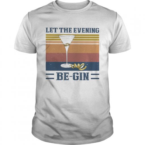 Let The Evening Be Gin Wine Vintage Unisex 510x510 1