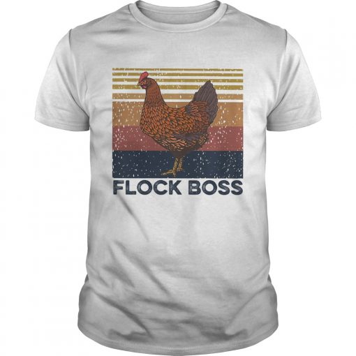 Chicken Flock Boss Vintage Unisex 510x510 1