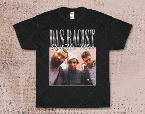 Das Racist Shut Up Man Vintage T Shirt 1 Mrxr 510x401 1