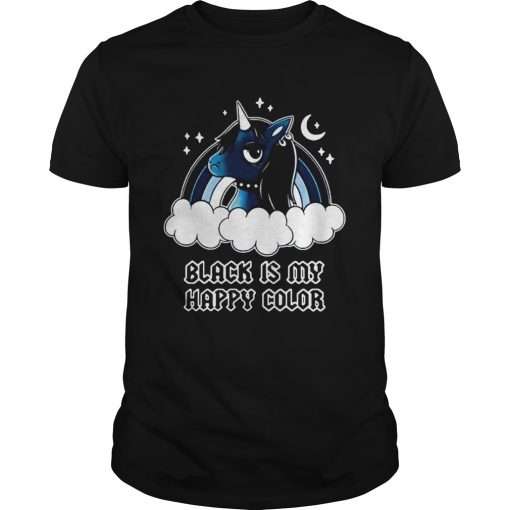Unicorn Black Is My Happy Color Unisex 510x510 1