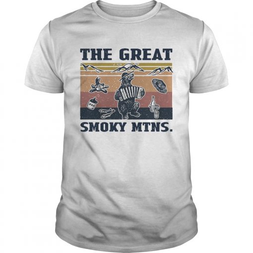 Bear The Great Smoky Mtns Vintage Unisex 510x510 1