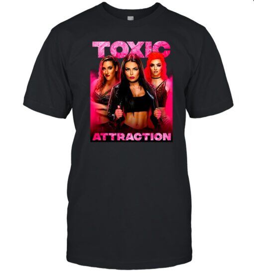 Shop Wwe Toxic Attraction Classic Mens T Shirt 1