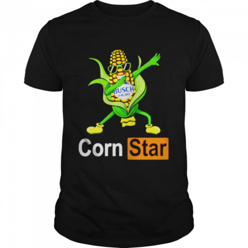 Corn Star Busch Light Funny Shirt Classic Mens T Shirt