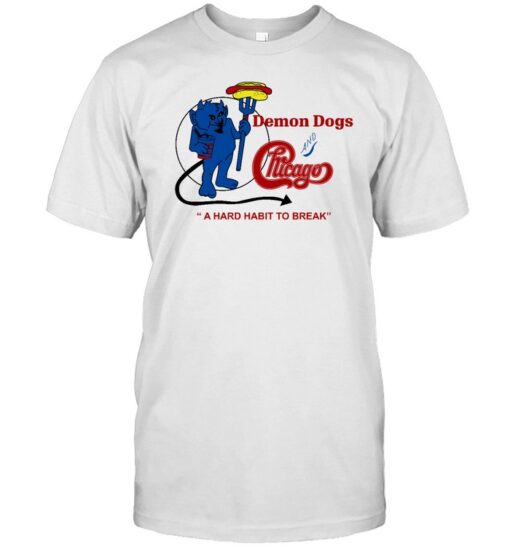 Demon Dogs And Chicago Classic Mens T Shirt