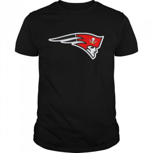 New England Patriots Tampa Bay Buccaneers Release New Logo Shirt Classic Mens T Shirt 1