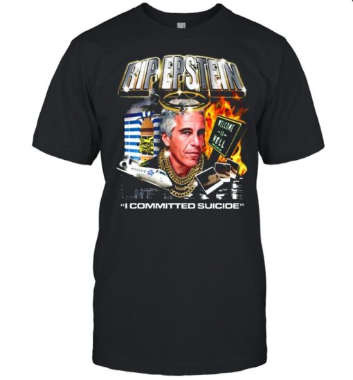 Rip Jeffrey Epstein I Committed Suicide Suicideboys Tour T Shirt Classic Mens T Shirt
