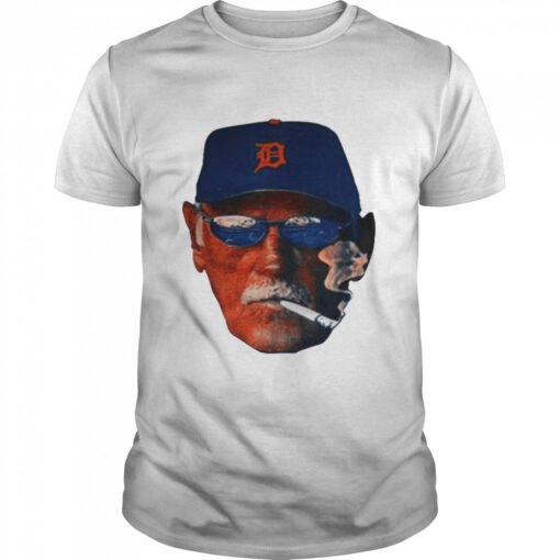 Jim Leyland Smoking Graphic Classic Mens T Shirt 1