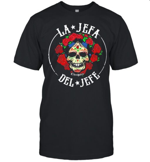 Sugar Skull La Jefa Del Jefe Shirt Classic Mens T Shirt 1