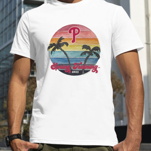 Philadelphia Phillies Spring Training 2023 Vintage Shirt 93a214 0