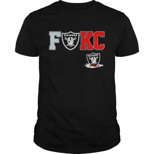 Las Vegas Raiders Fuck Kansas City Chiefs Shirt Classic Mens T Shirt 1