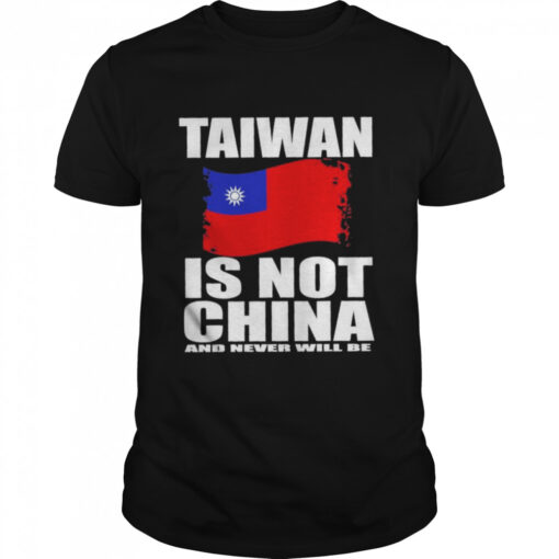 Taiwan Is Not China And Never Will Be T Classic Mens T Shirt 1