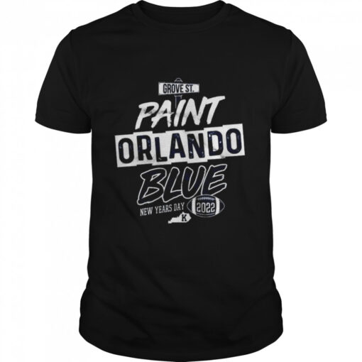 Grove St Paint Orlando Blue New Years Day 2022 Classic Mens T Shirt 1