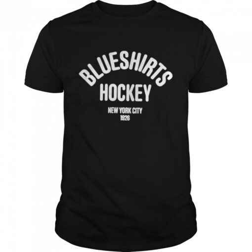 Blueshirts Hockey New York City 1926 Shirt Classic Mens T Shirt