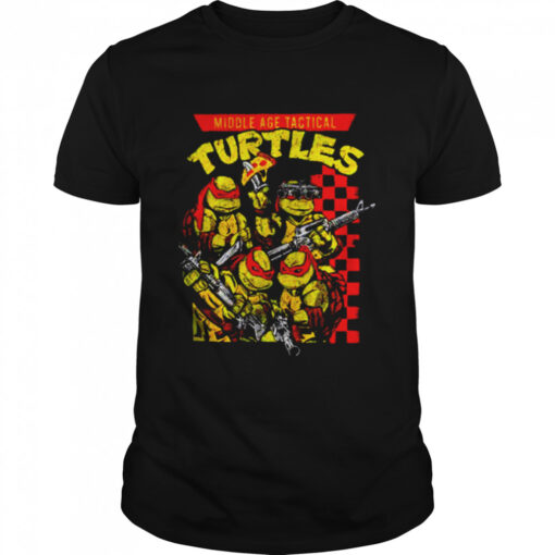 Middle Age Tactical Turtles Shirt Classic Mens T Shirt 1