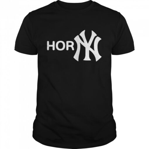 Horny New York Shirt Classic Mens T Shirt 1