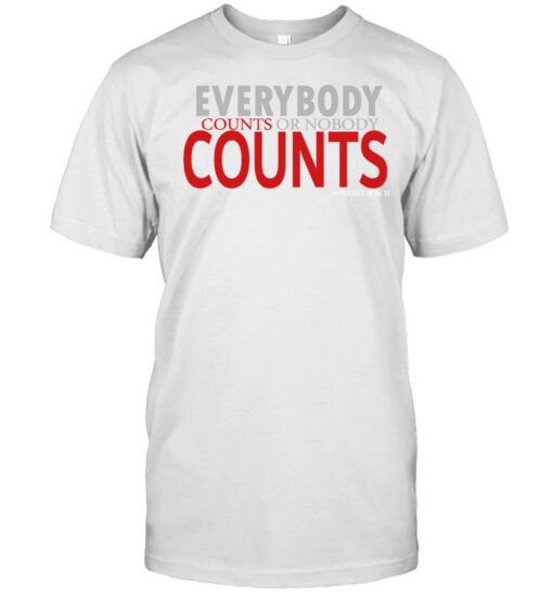 Everybody Counts Or Nobody Counts Harry Bosch Shirtpng Classic Mens T Shirt 1