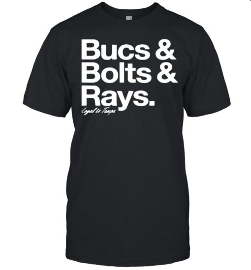 Bucs Bolts Rays Loyal To Tampa Classic Mens T Shirt 1