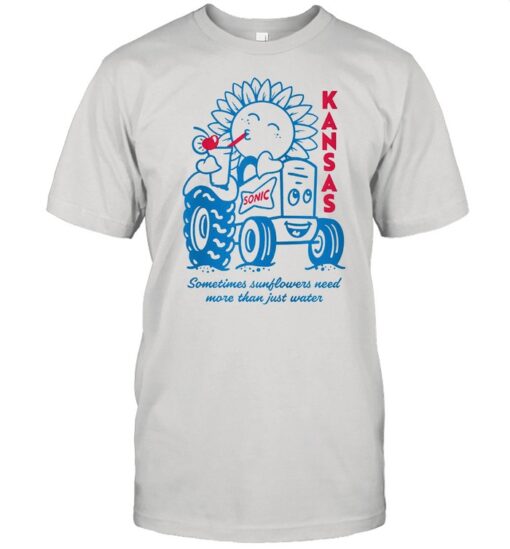 Sonic Drive In State Kansas T Shirt Classic Mens T Shirt 1
