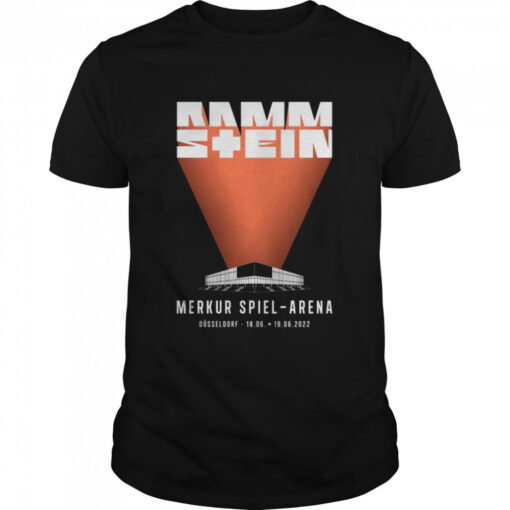 Rammstein Merkur Spiel Arena Dsseldorf 2022 Tour Classic Mens T Shirt