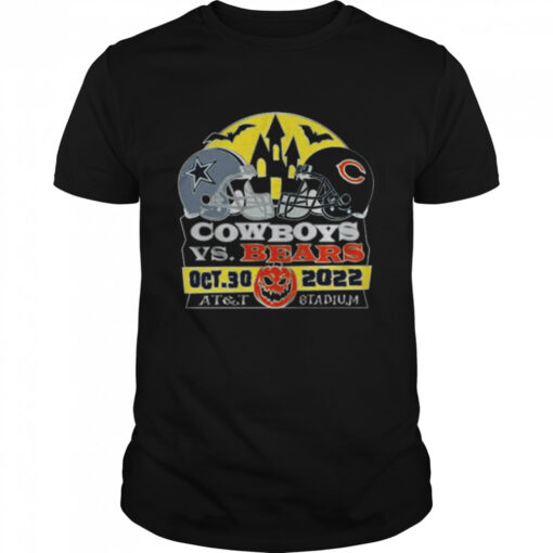 Dallas Cowboys Vs Chicago Bears Oct 30 2022 Att Stadium Classic Mens T Shirt