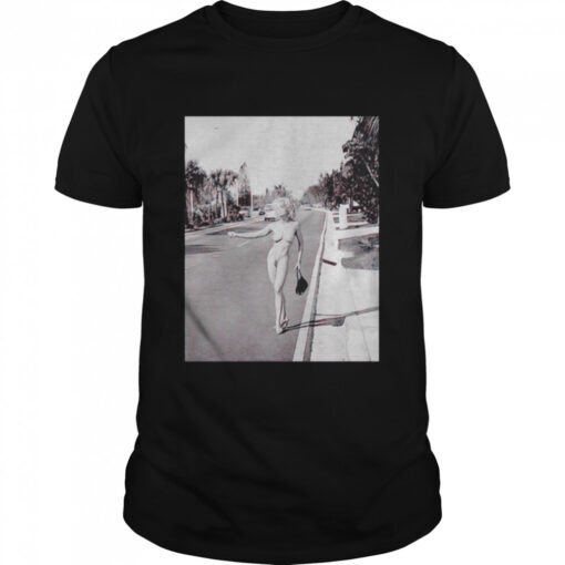 Madonna Classic Erotica Hitching Photo Shirt Classic Mens T Shirt