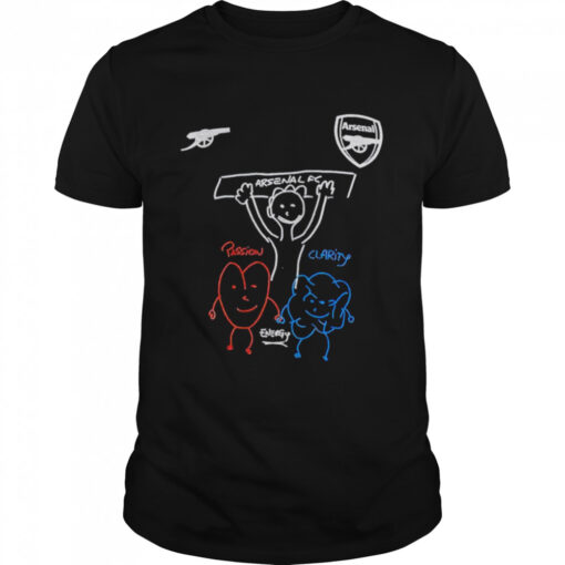 Arsenal Fc Passion Clarity Energy Unisex T Shirt Classic Mens T Shirt