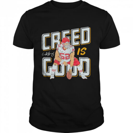 Creed Humphrey Is Good Kansas City Chiefs Shirt Classic Mens T Shirt