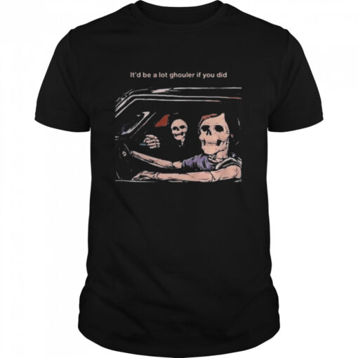 Dazed And Confused Inspired Itd Be A Lot Ghouler If You Did Halloween Classic Mens T Shirt