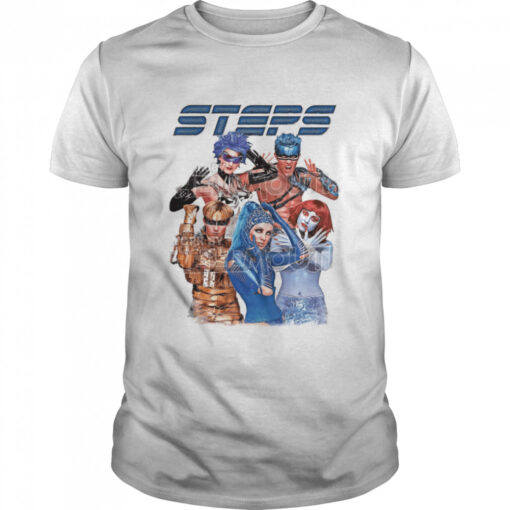 Steps Deeper Shade Of Blue 90s Steptacular Pop Music Band Retro Halloween Shirt Classic Mens T Shirt