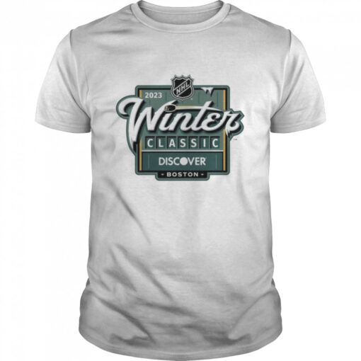 2023 Nhl Winter Classic Discover Boston Shirt Classic Mens T Shirt