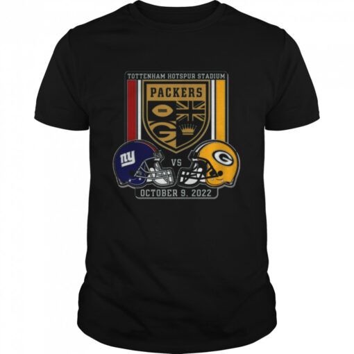 Green Bay Packers 2022 London Oct Shirt Classic Mens T Shirt