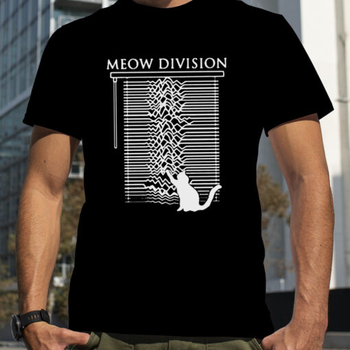 Funny Meow Division Joy Division Parody Shirt 0fff77 2 1