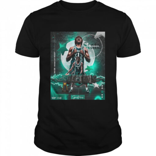 Michigan State Spartans Coen Carr Michigan State University Shirt Classic Mens T Shirt