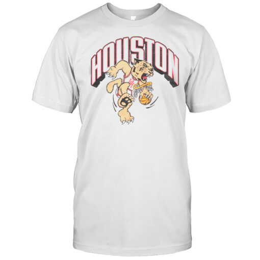 Good Houston Cougars Dunking T Shirt Mens T Shirtkb