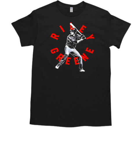 Riley Greene Detroit Tigers Baseball Overlay Vintage T Classic Mens T Shirt