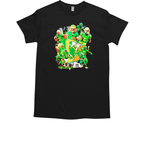 Vintage Oregon Ducks Football Team Classic Mens T Shirt