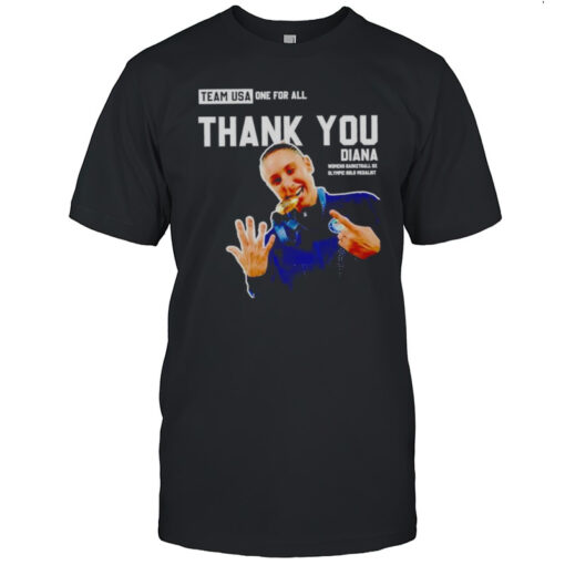 Team Usa One For All Thank You Diana Taurasi T Shirt Mens T Shirtpa