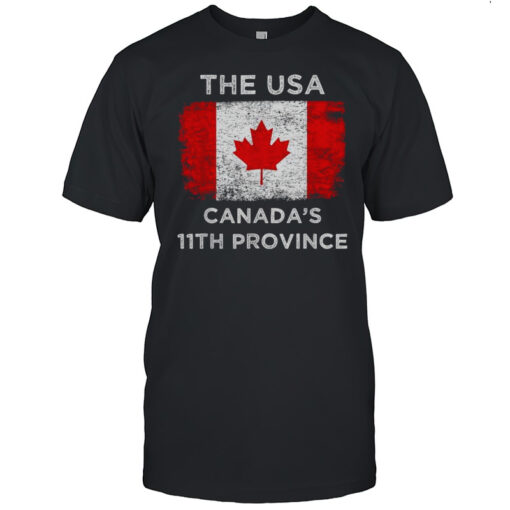 The Usa Canadas 11th Province T Shirt Mens T Shirtzs