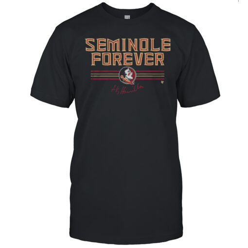 Florida State Seminoles Mens Basketball Leonard Hamilton Seminole Forever Signature T Shirt Mens T Shirtrr