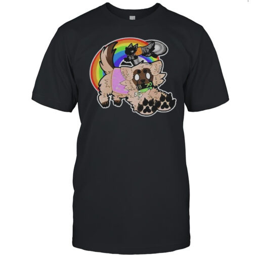 Rawrie And Kasper Rainbow T Shirt Mens T Shirtba