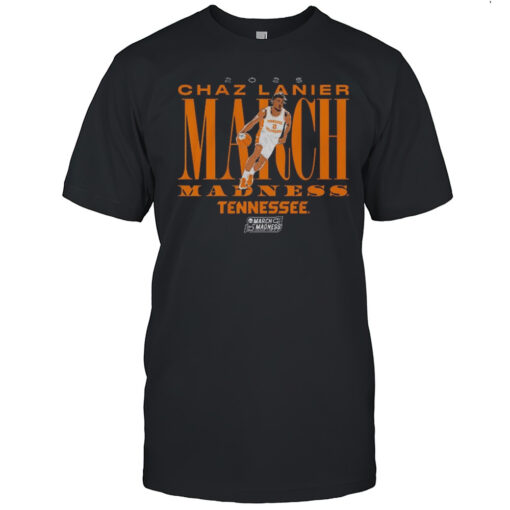 Tennessee Volunteers Basketball Chaz Lanier March Madness 2025 Painting T Shirt Mens T Shirtu4