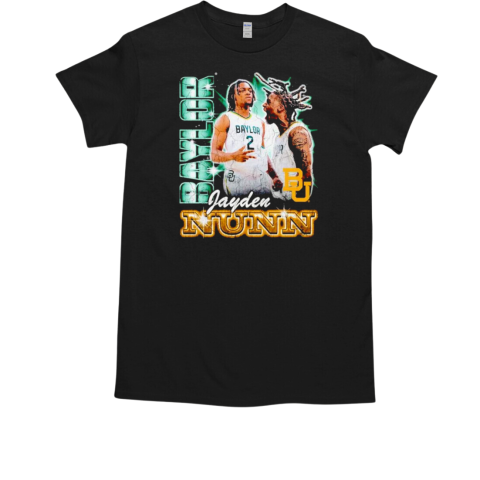 Jayden Nunn Baylor Bears Signature Vintage Graphic T Classic Mens T Shirt