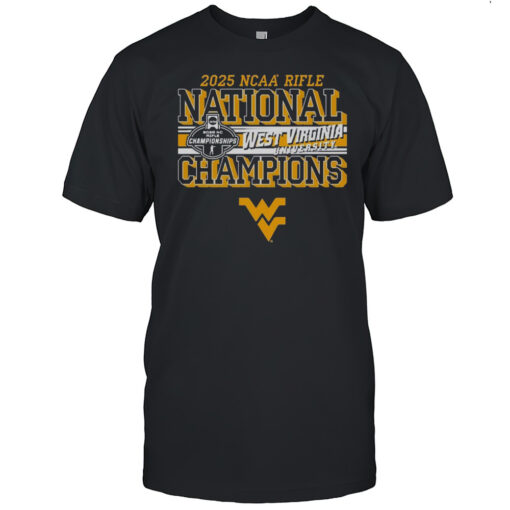 West Virginia Mountaineers University 2025 Ncaa Rifle National Champions T Shirt Mens T Shirtn6