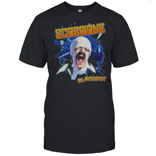 Scorpions Blackout T Shirt Mens T Shirtix