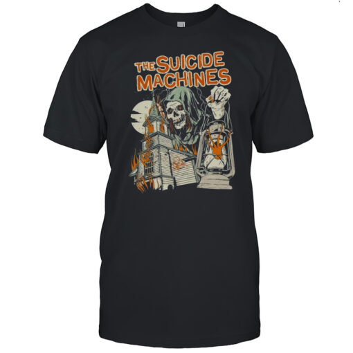 The Suicide Machines Burning Church T Shirt Mens T Shirt2h